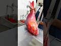 Giant sea Rad snapper fish cutting skills nice shorts video #youtubeshorts #shorts #fish_laver