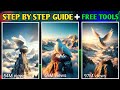 Create Moon Hindi Animation Videos FREE with AI (A to Z) full Tutorial। Part - 4