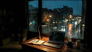 Midnight Rain Chill Lofi Mix for Deep Work, Relaxing Evenings and Calm Sleep