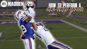 Madden 25 How to Perform a One Hand Catch