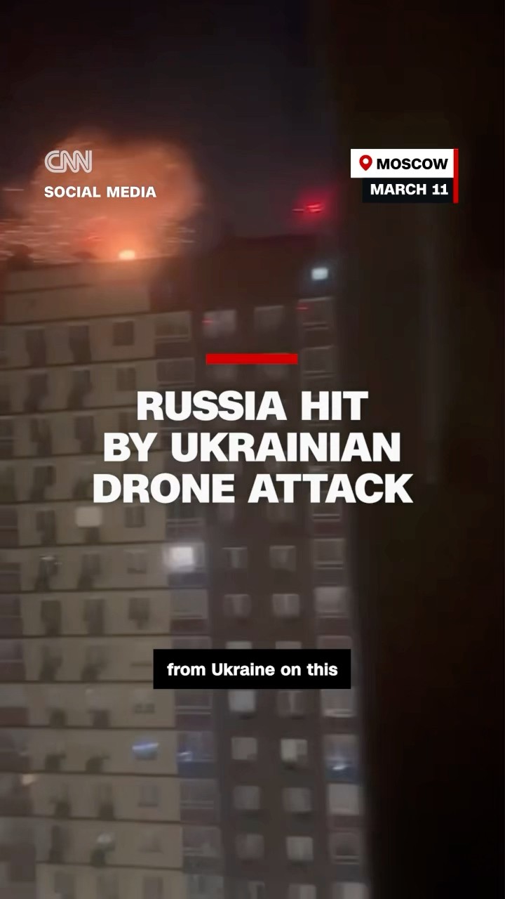 Russia hit by Ukrainian drone attack