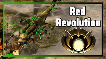 Rise of The Reds | Generals Zero Hour Mod | Red Revolution With GLA