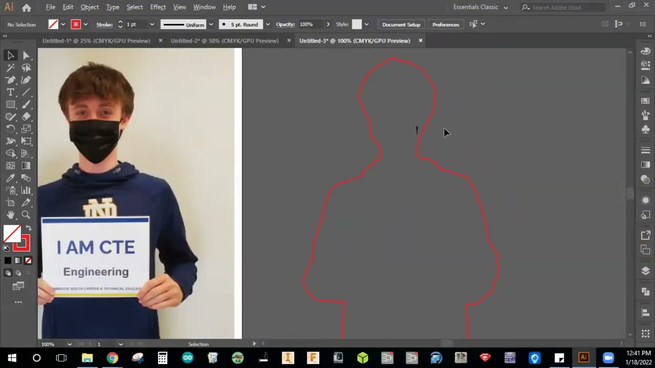 Mini Fathead Vinyl Sticker Tutorial