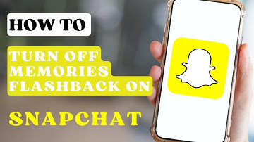 How To Turn Off Memories Flashback On Snapchat