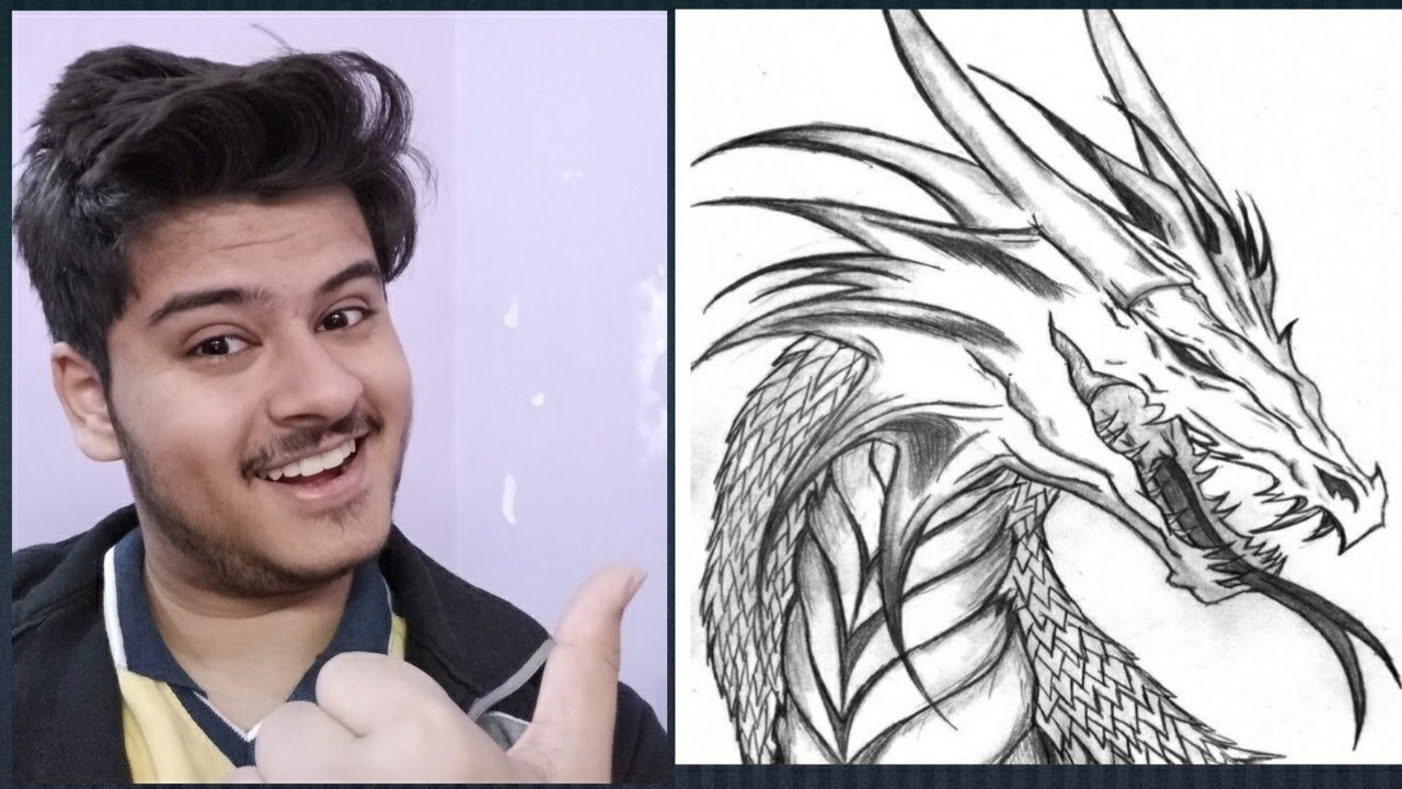 Drawing Dragon by MM YouTube