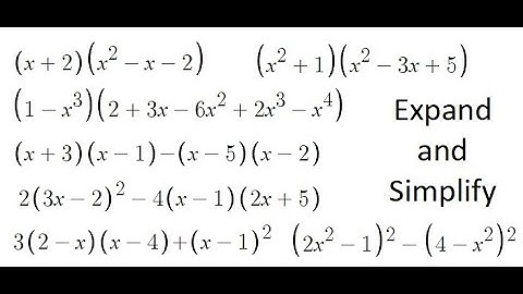 Grade 11 Functions - Multiplying Polynomials (Ch 2.2)
