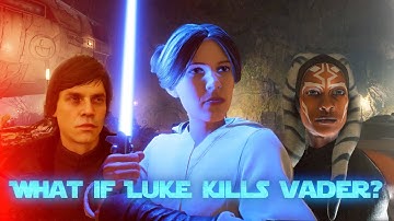 What if Luke Skywalker kills Darth Vader in Return of the Jedi? - Part 1 - Star Wars Battlefront II