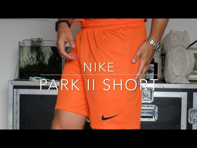Nike Short Park II Knit - YouTube