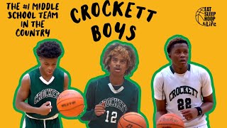 THE #1 MIDDLE SCHOOL TEAM IN THE COUNTRY ?? CROCKETT BOYS CANT BE STOP!!