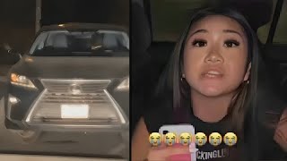 i tracked my girlfriend and caught her cheating in the car...