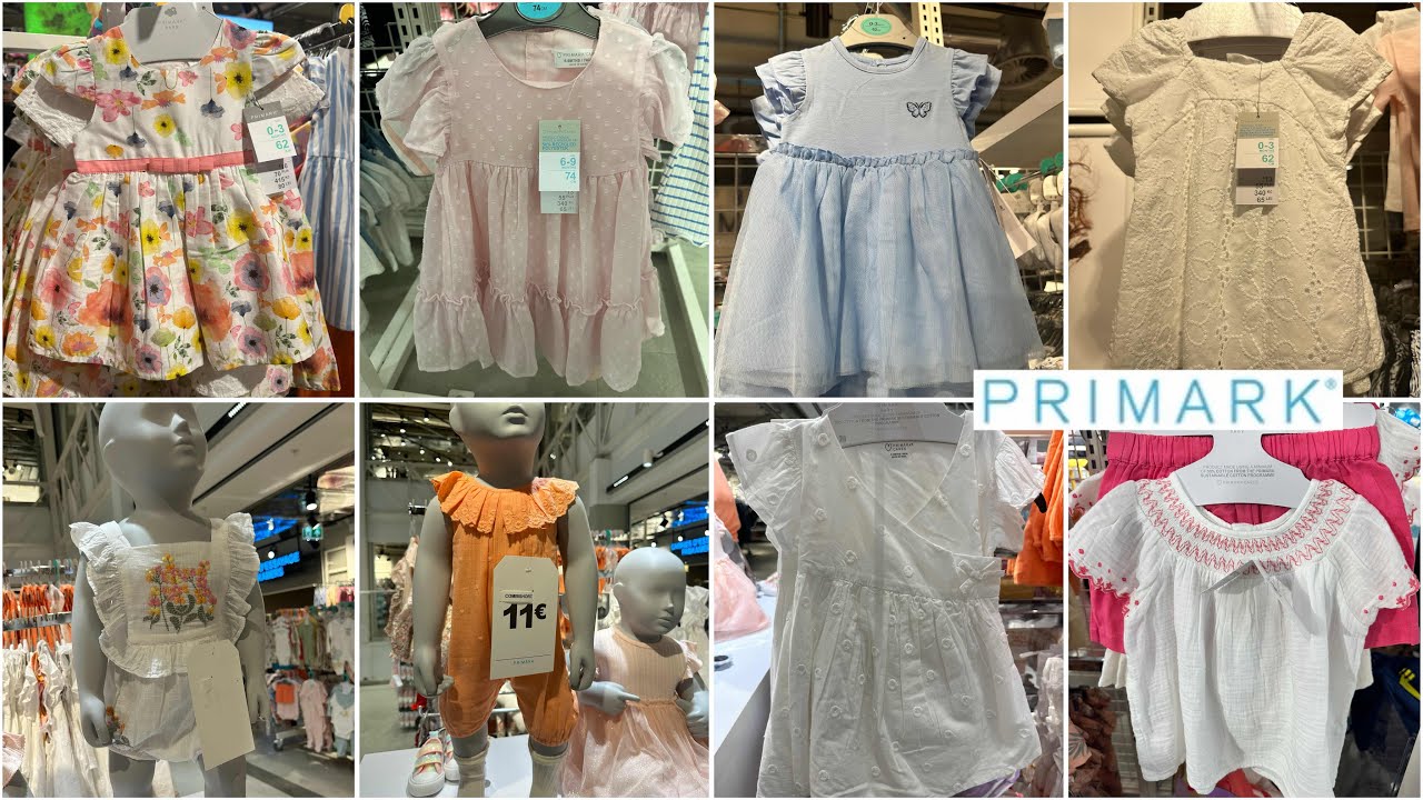 Primark newborn baby girls clothes new collection / June 2024