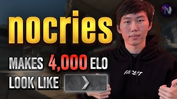 NOCRIES Solo Queues to 4200 ELO FACEIT! nocries POV with COMMs (Overpass)