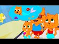 Cats Family en Français - Idée De Se Transformer En Sirène Dessin Animé 2022 en Français