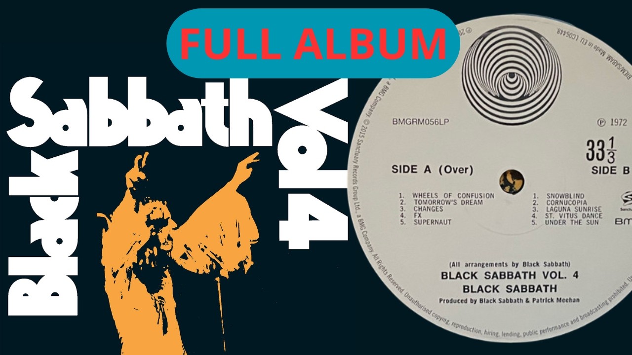 Black Sabbath – Black Sabbath Vol 4 - Full Album (Vinyl) - YouTube