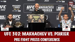 Full UFC 302 Pre Fight Press Conference: Islam Makhachev vs. Dustin Poirier
