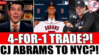 🚨 BLOCKBUSTER TRADE! Yankees Acquire CJ Abrams in MASSIVE 4-for-1 Deal With Nationals?! 🔥 Yankees