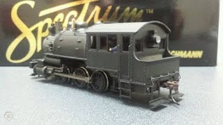 Ho Scale spectrum 0-6-0 switcher DCC and sound. - YouTube