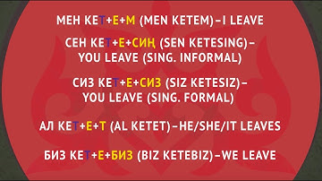 WARC Kyrgyz Language Tutorials Episode 7: Verbs in the Simple Present Tense––Positive Forms