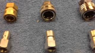 HIGH PRESSURE QUICK RELEASE COUPLINGS PRESSURE WASHER QWASHERS YOUTUBE