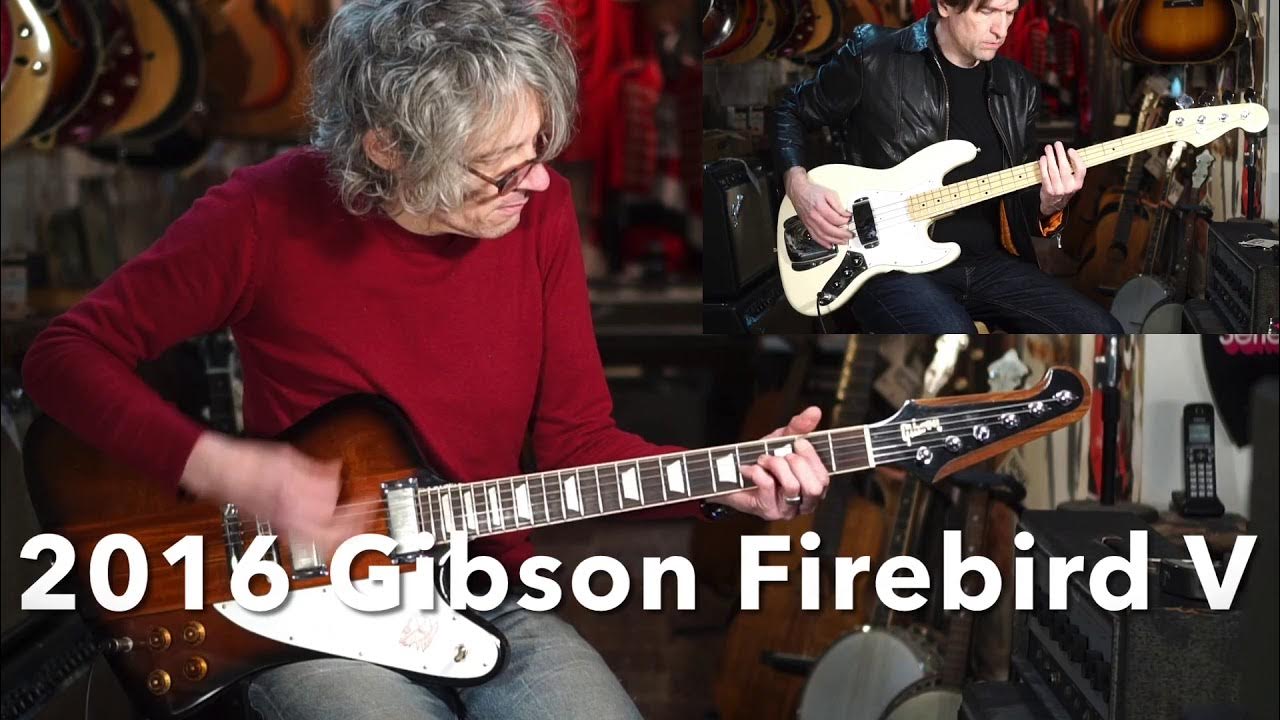 2016 Gibson Firebird V and a 2016 American Fender Jazz Bass Cheap