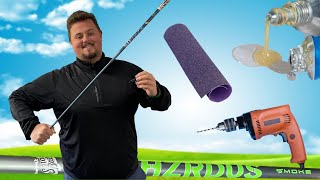 FITTING A NEW GOLF SHAFT ADAPTOR USING HOUSEHOLD ITEMS | GOLF TIPS