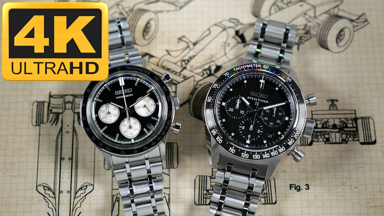 $450 Seiko Meca-Quartz Chrono vs. $2500 Automatic Prospex Speedtimer