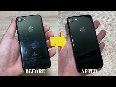 IPHONE 7 JET BLACK  КАК УБРАТЬ ЦАРАПИНЫ 2 ЧАСТЬ