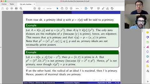 [Algebra topic in Eng] Commutative algebra 11. Primary Decomposition