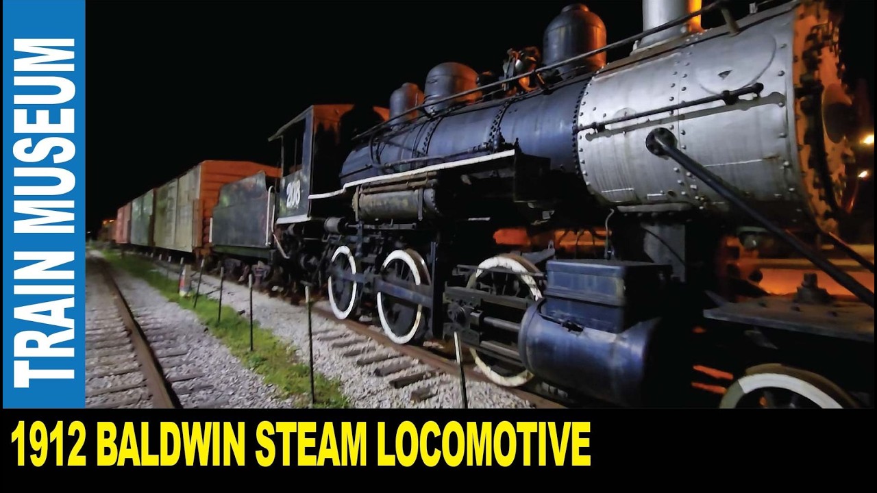 1912 steam locomotive Baldwin 2-6-0 Mogul type The Railway Museum