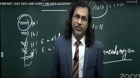 Strategy for CSIR NET JUNE 2021 with DUBEY SIR | DIPS ACADEMY