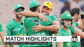 Never-say-die Stars topple the Scorchers | KFC BBL|09