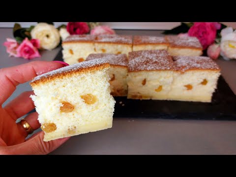 Prajitura cu iaurt si stafide / Prajitura aromata si pufoasa