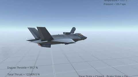 Silantro Unity3d Flight Simulator : F35 Vertical Landing