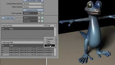 LightWave Render Buffer Export