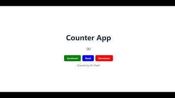 Counter App in React