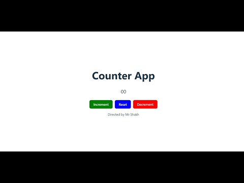 Counter App in React