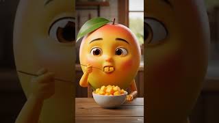 Cute Mango Baby Eating Juicy Mango 🥭👶 | Sweet &amp; Funny Baby #Shorts