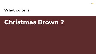 Christmas Brown color #5d2b2c hex color - Red color - Cool color 5d2b2c