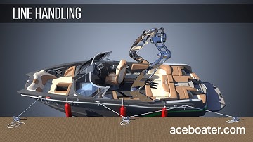 Line handling when docking