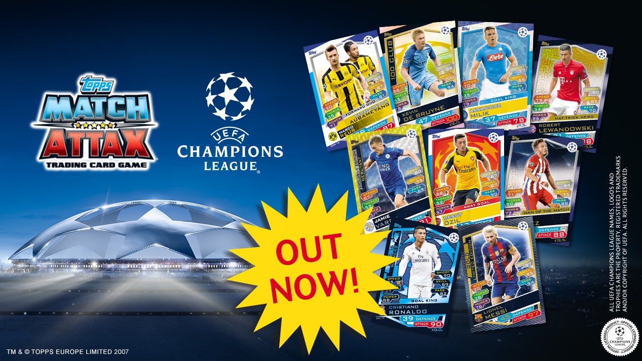 UCL MATCH ATTAX OUT NOW!