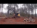 Clearing A New Lot Between Rain Showers