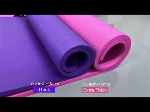 Gruper Thick Yoga Mat Non Slip (REVIEW) - YouTube