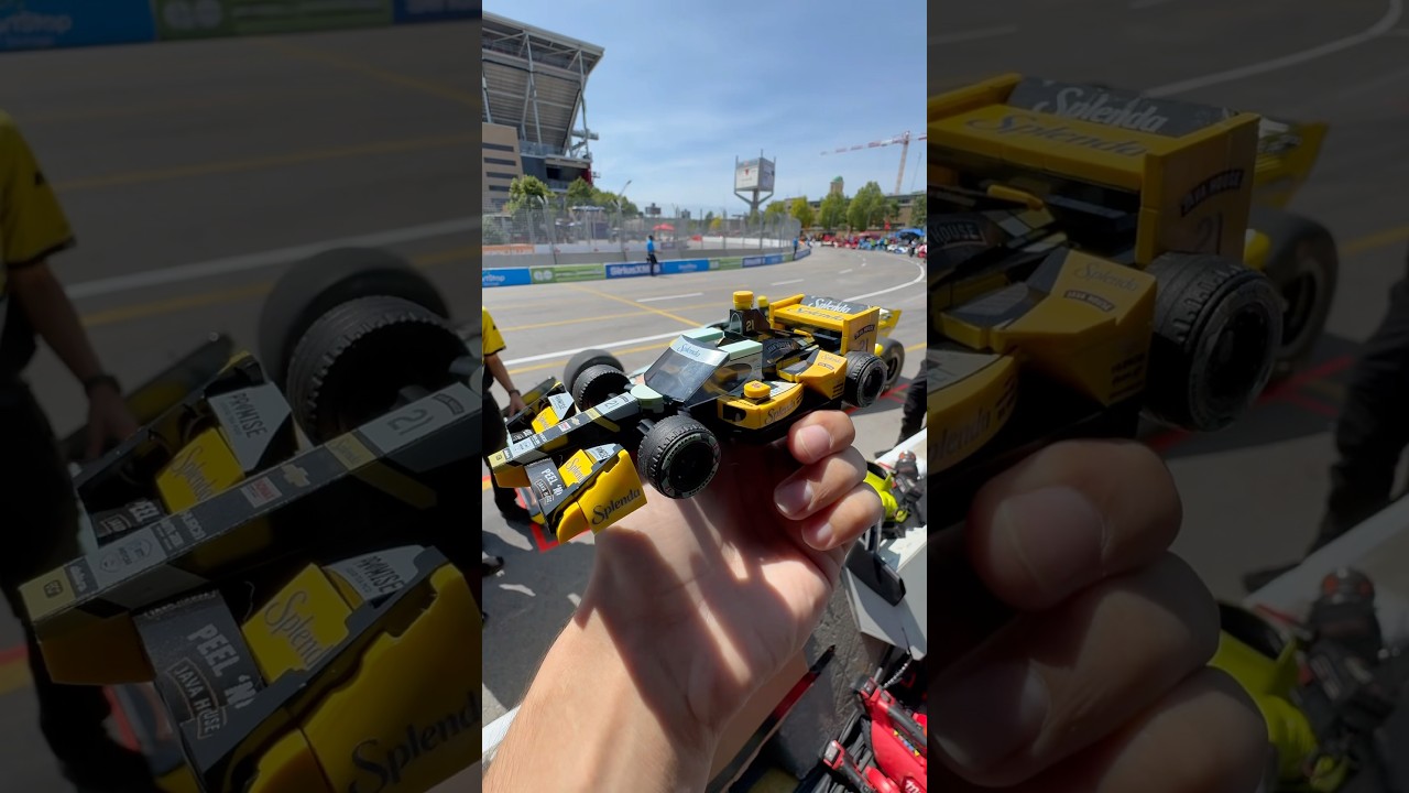 The LEGO Car hits the Track! 