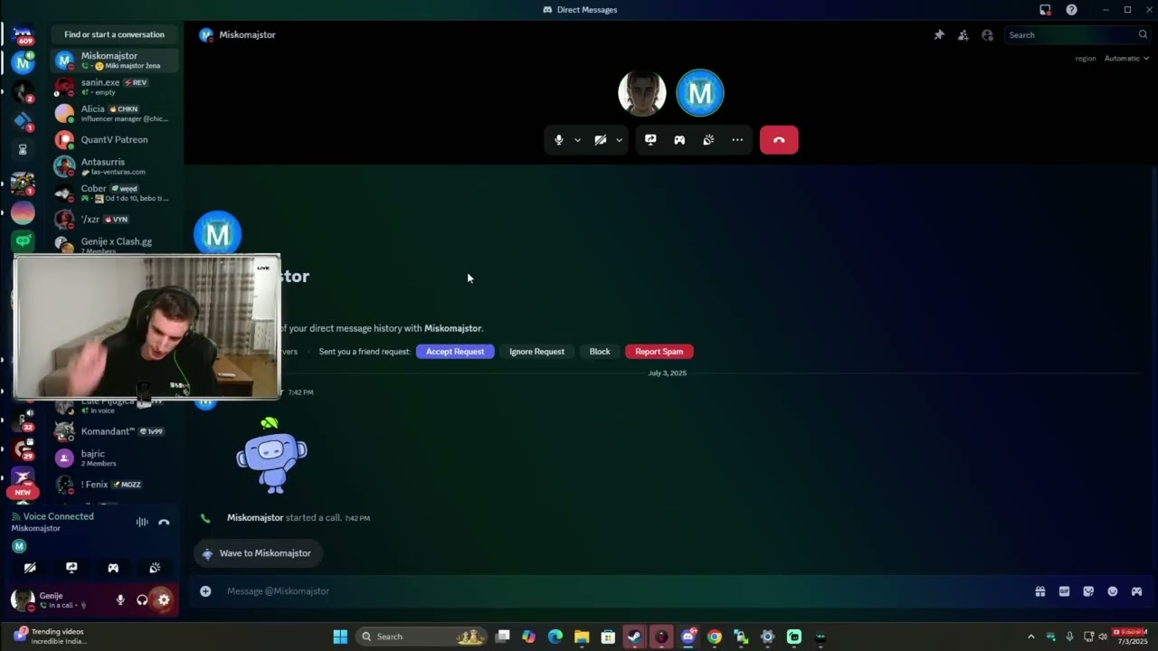 (SVADJA) Genije & Mihajlo Madic! *Genije isprozivao Mihajla*