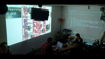EMUTE06: Supercollider Livecoding & Javascript Performance - J. Chaim Reus & Joana Chicau
