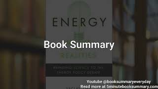 Energy Myths and Realities - Book Summary and Review