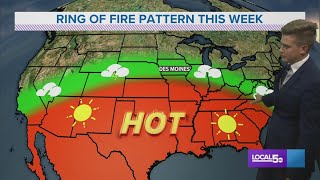 Breezy Monday, storm chances return mid-week