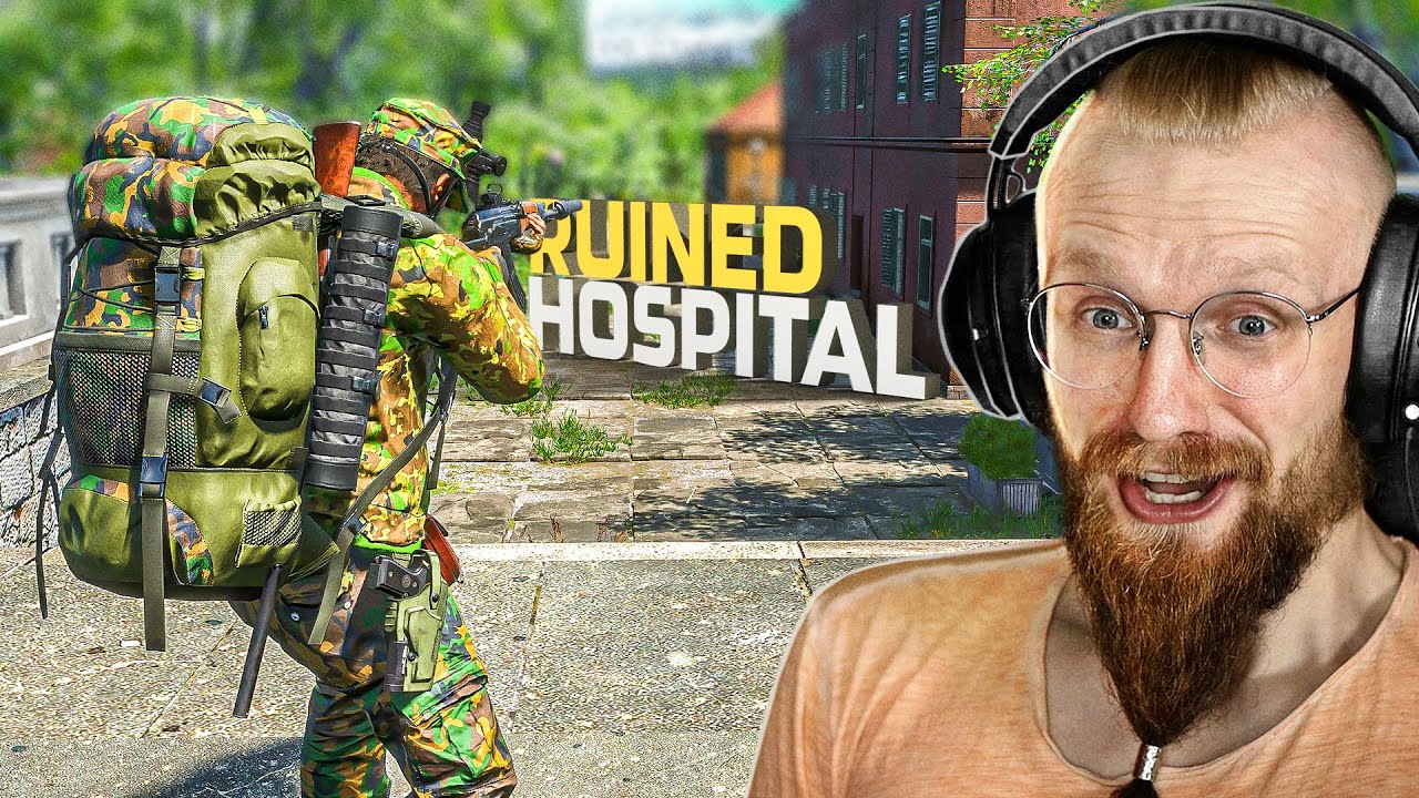 I FOUND AN ABANDONED HOSPITAL FULL OF LOOT! - SCUM 0.8 Going