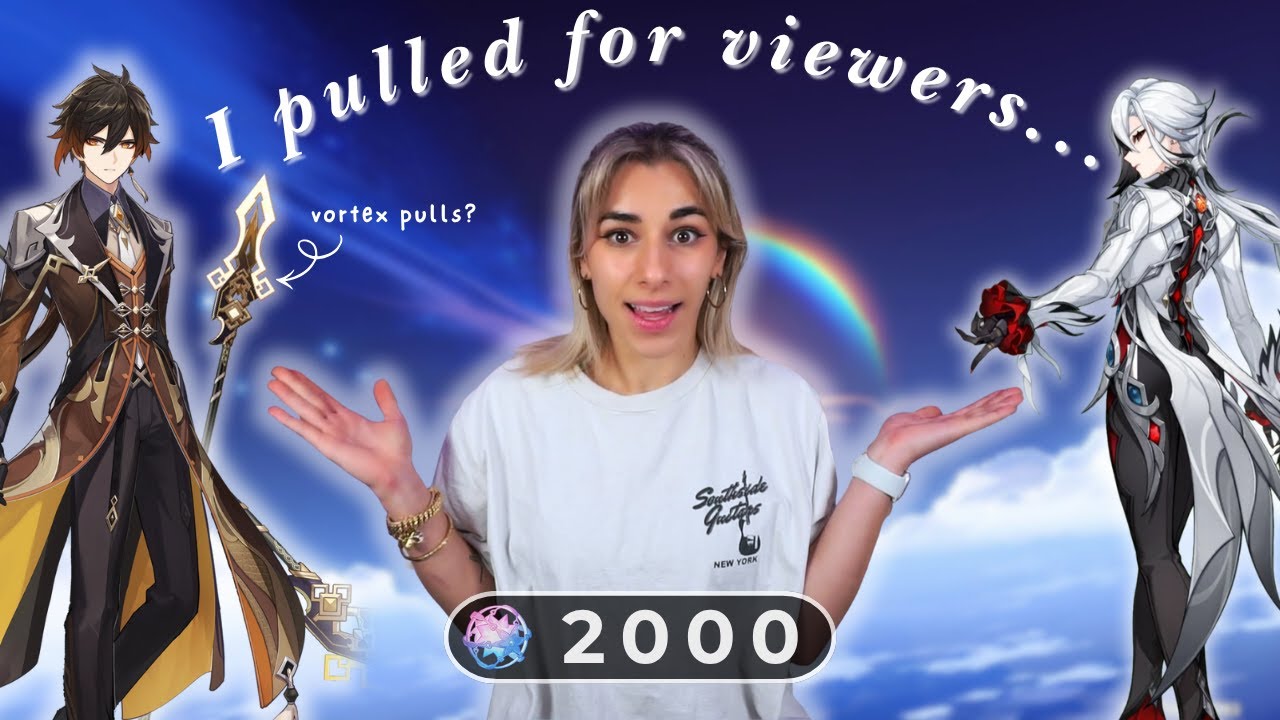 Я потянул за R5 Vortex...⏐Призывы Чжунли и Арлекино
