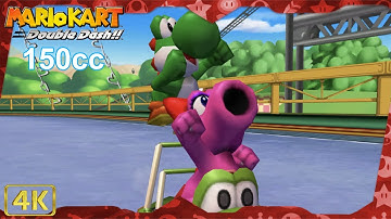 Mario Kart: Double Dash!! for Gamecube ⁴ᴷ Full Playthrough (All Cups 150cc, Yoshi & Birdo)